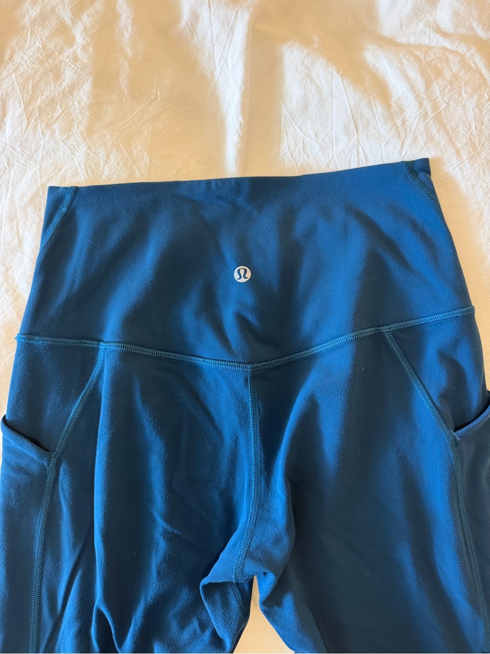 Lululemon Blue Leggings size 6 - Picture 3 of 6